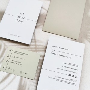 probka-eleganckie-zaproszenia-slubne-minimalistycz